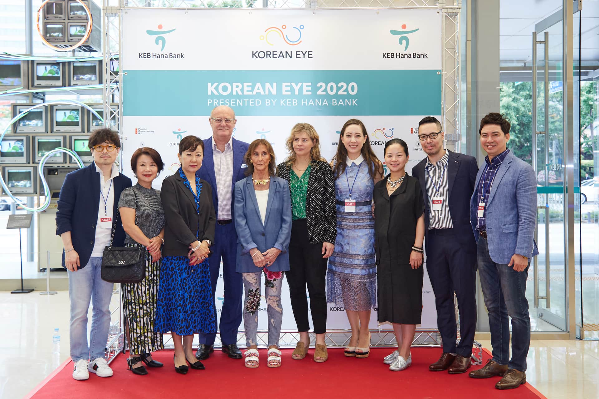 The Korean Eye 2020 team at the launch in Seoul